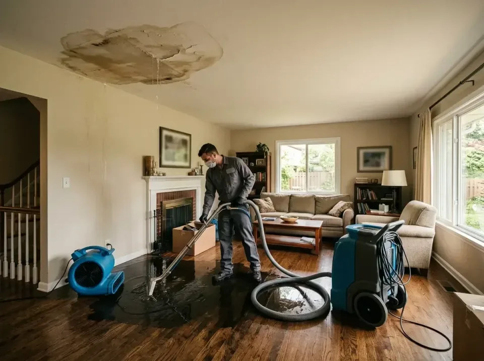 attic-pipe-burst-ceiling-drip-008 — frequently asked questions, Water Damage Restoration & Carpet Care in Garner, NC